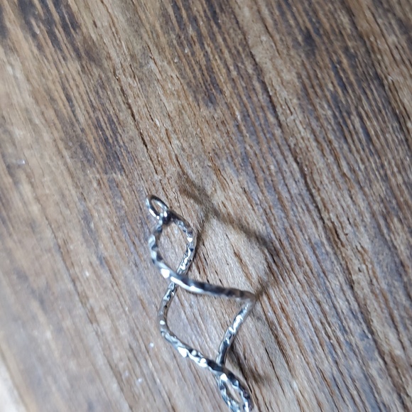 Pendulum Swirl Pendant Sterling P303 - Picture 2 of 3